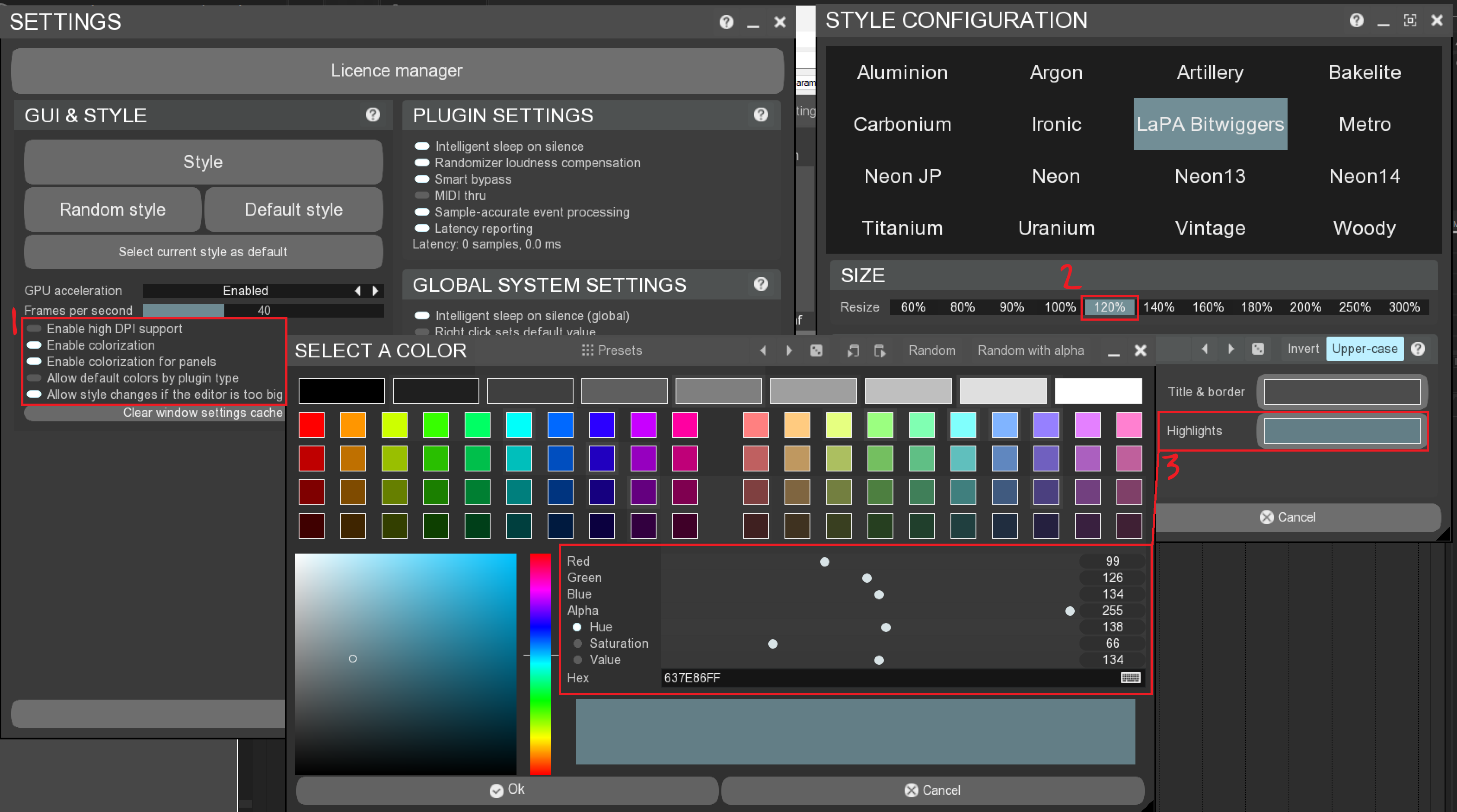 satYatunes has released Bitwiggers - A Bitwig theme for Melda plugins ...